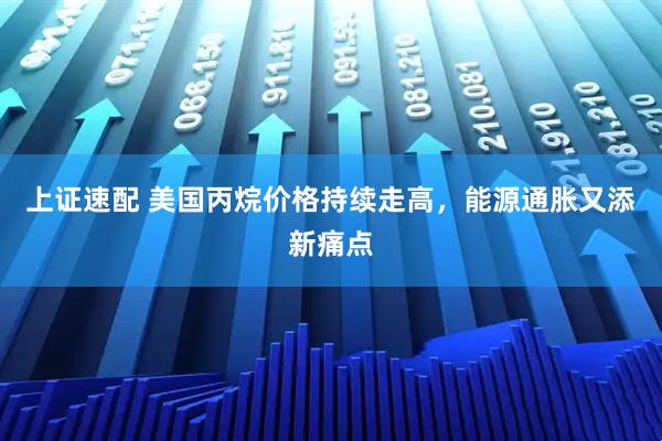 上证速配 美国丙烷价格持续走高，能源通胀又添新痛点