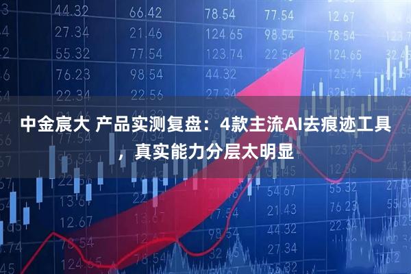 中金宸大 产品实测复盘：4款主流AI去痕迹工具，真实能力分层太明显